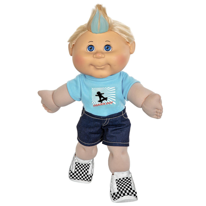14" Boy Skateboard T-shirt LGT BLU BLO