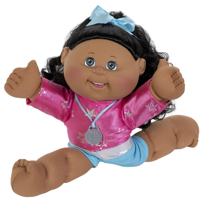 14" Girl Gymnast DRK HAZ BLK