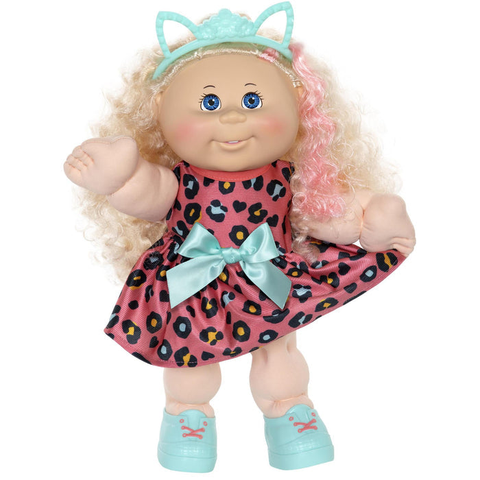 14" Girl Kitty LGT BLU BLO