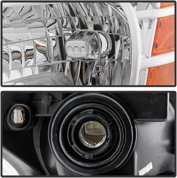 2009-2021 Nissan Frontier Truck Factory Style Headlights, Complete Pair (Left + Right)