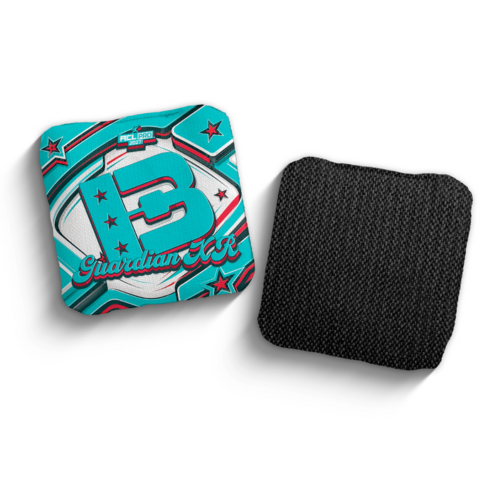 2027 Brotherhood Cornhole Guardian X Cartoon Edition ACL Pro Stamped Cornhole Bags - Brotherhood Cornhole