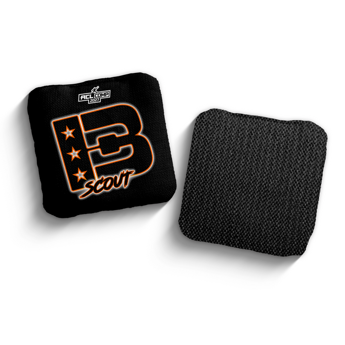 2027 Brotherhood Cornhole Scout Outline Edition ACL Comp Stamped Cornhole Bags