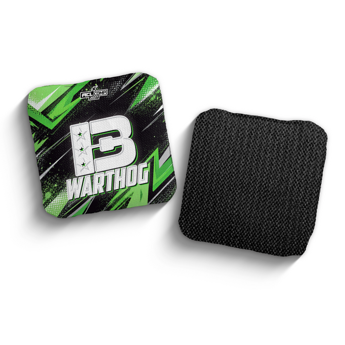 2027 Brotherhood Cornhole Warthog Surge Edition ACL Pro Stamped Cornhole Bags - Brotherhood Cornhole