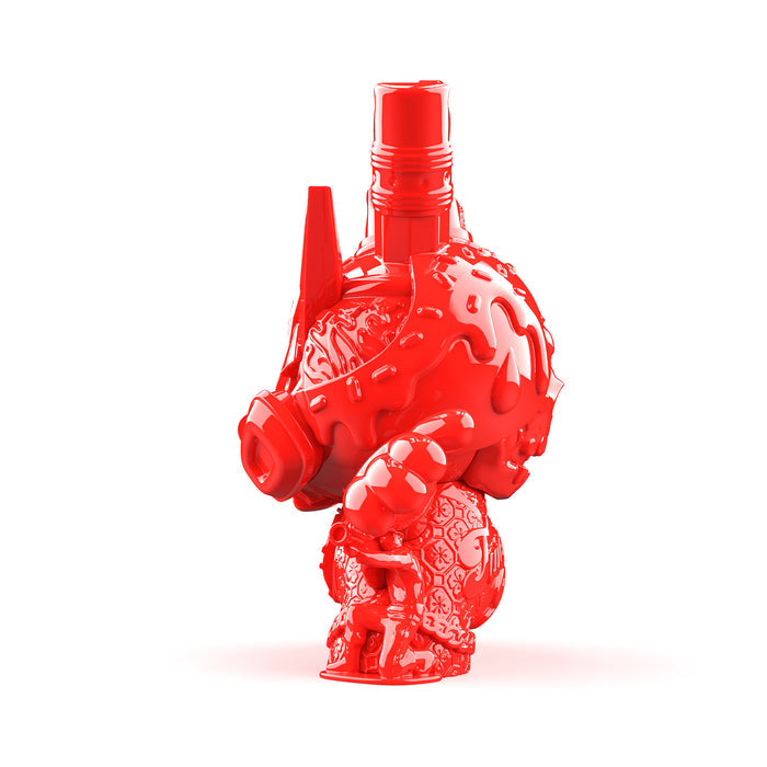 20th Anniversary Still Life Dunny 8-inch art figure by Tristan Eaton in Ketchup Edition with glossy red finish, limited to 300 pieces.