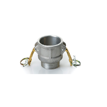 4" Female Camlock x 3" Male Pipe Adapter - Aluminum