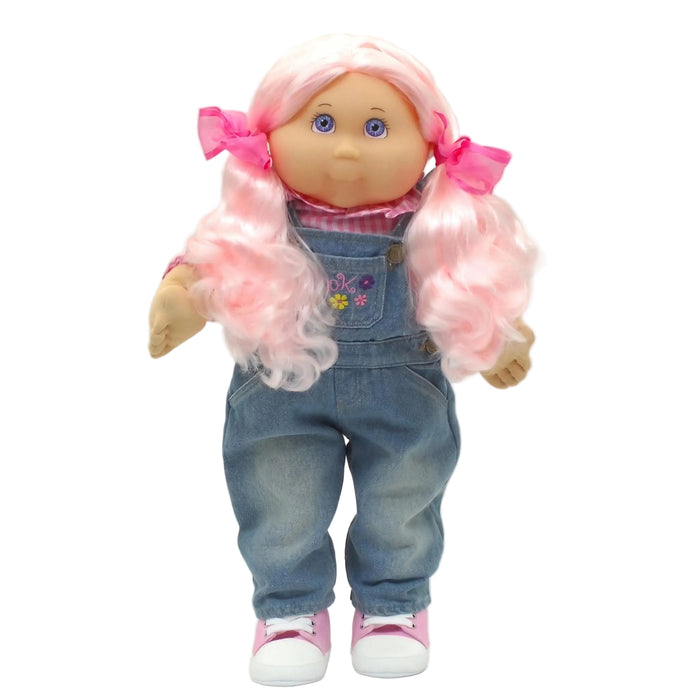 A2 OAA01-23-18 Pink Gingham Shirt w/Overalls