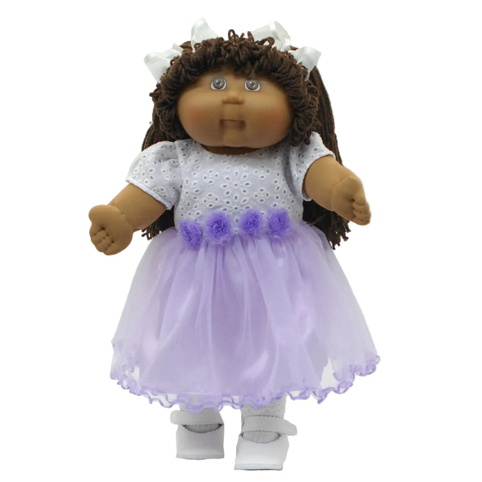 A2 OAA03-23-8 Purple Net Dress