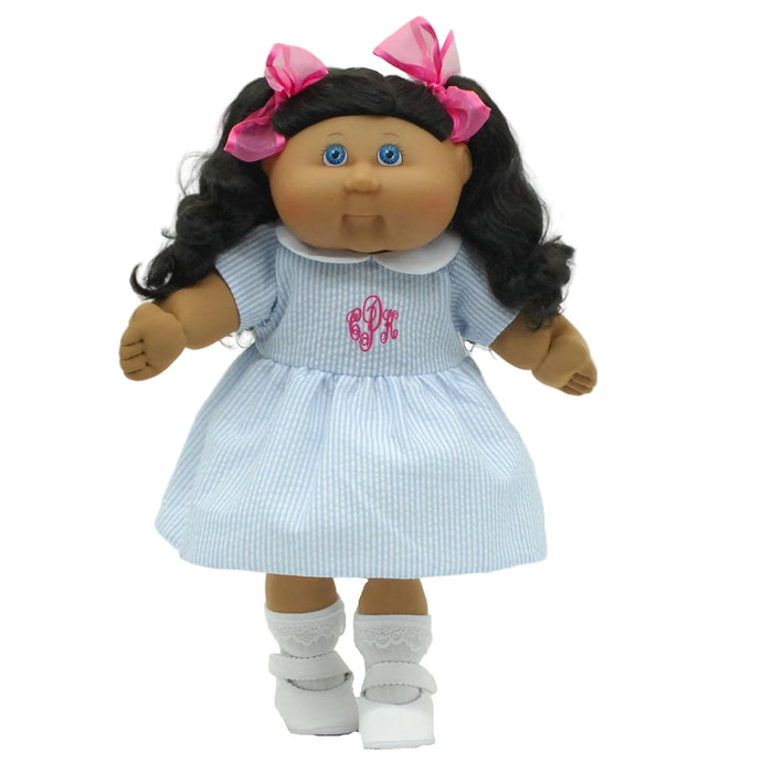 A2 OAA03-23-9 Blue Monogram Dress