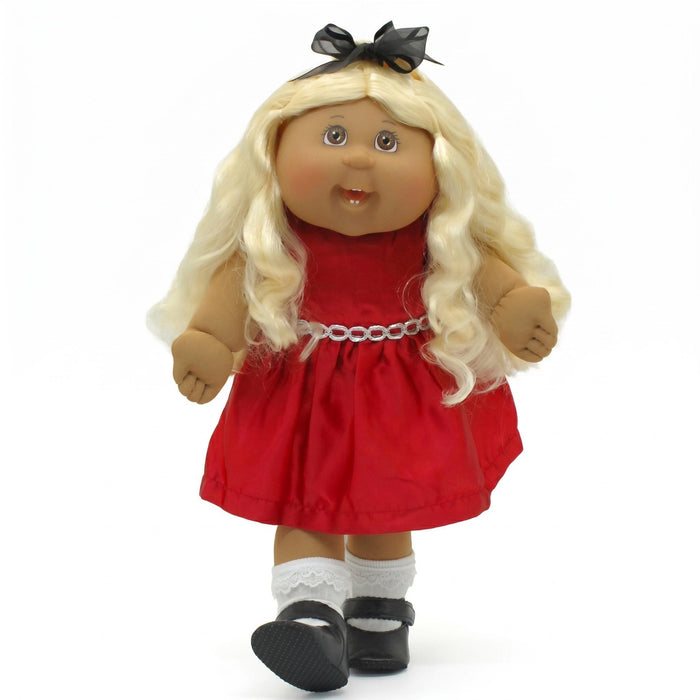 A2 OAA46-23-18 Red Satin Dress