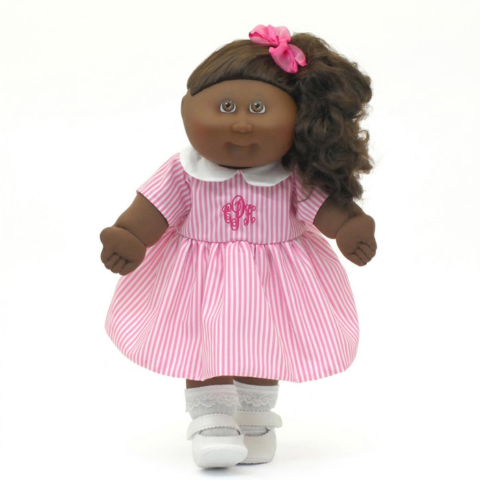 A2 OAAC01-25-15 Pink Stripe Monogram Dress