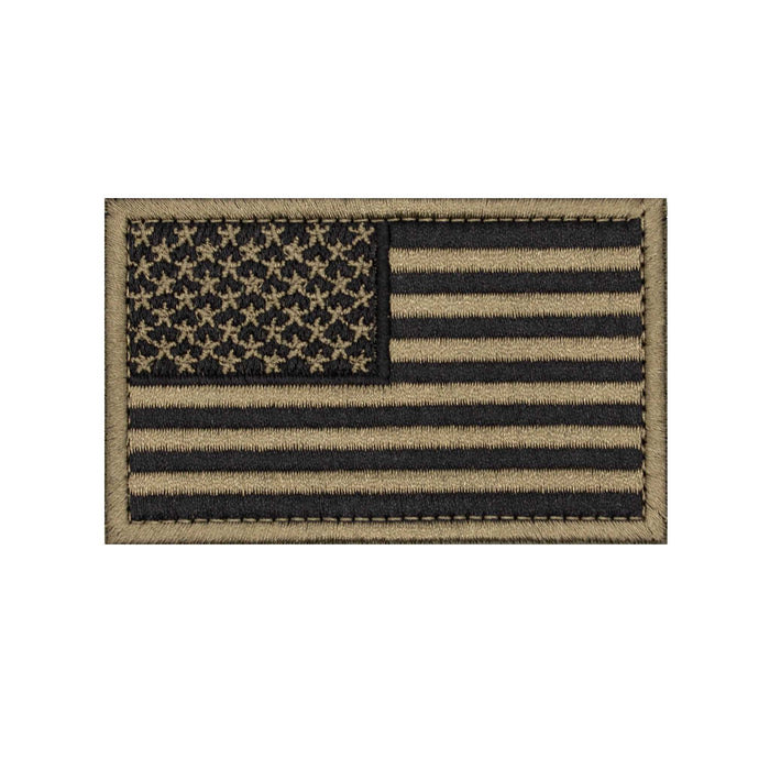 American Flag "OD Green" Embroidered Velcro Patch - Brotherhood Cornhole