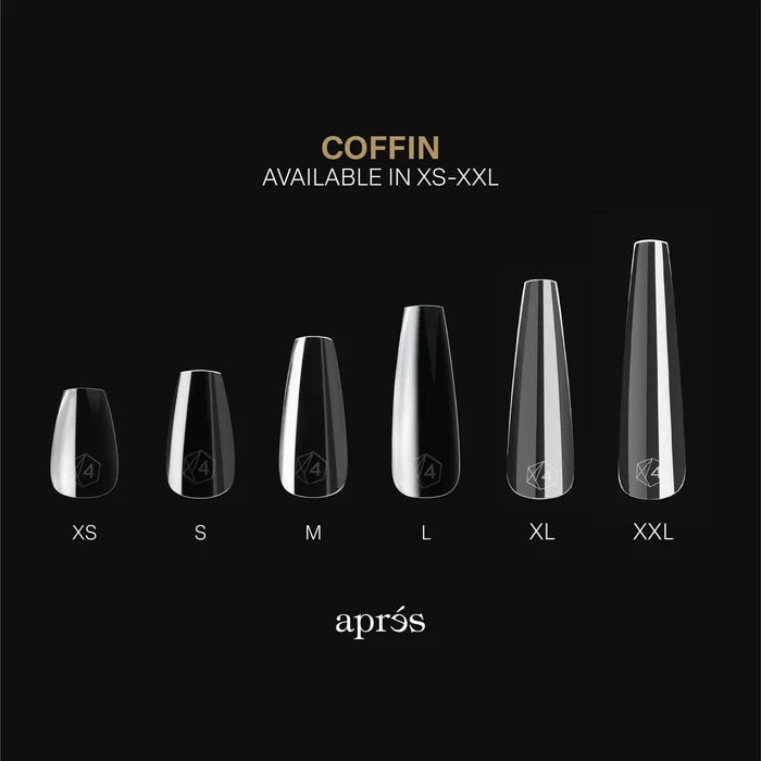 Apres Gel-X Tips | Sculpted Coffin Medium