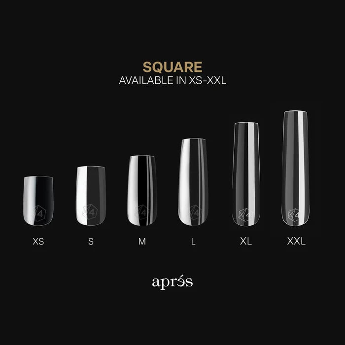 Apres Gel-X Tips | Sculpted Square XL Long
