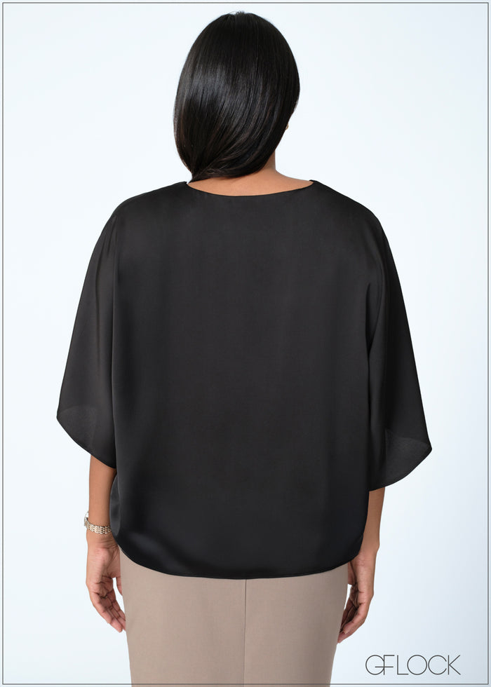 Basic Satin Top - 200625