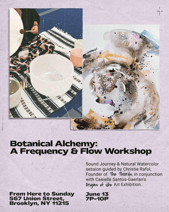 Botanical Alchemy: A Frequency and Flow Workshop (JUNE 13)