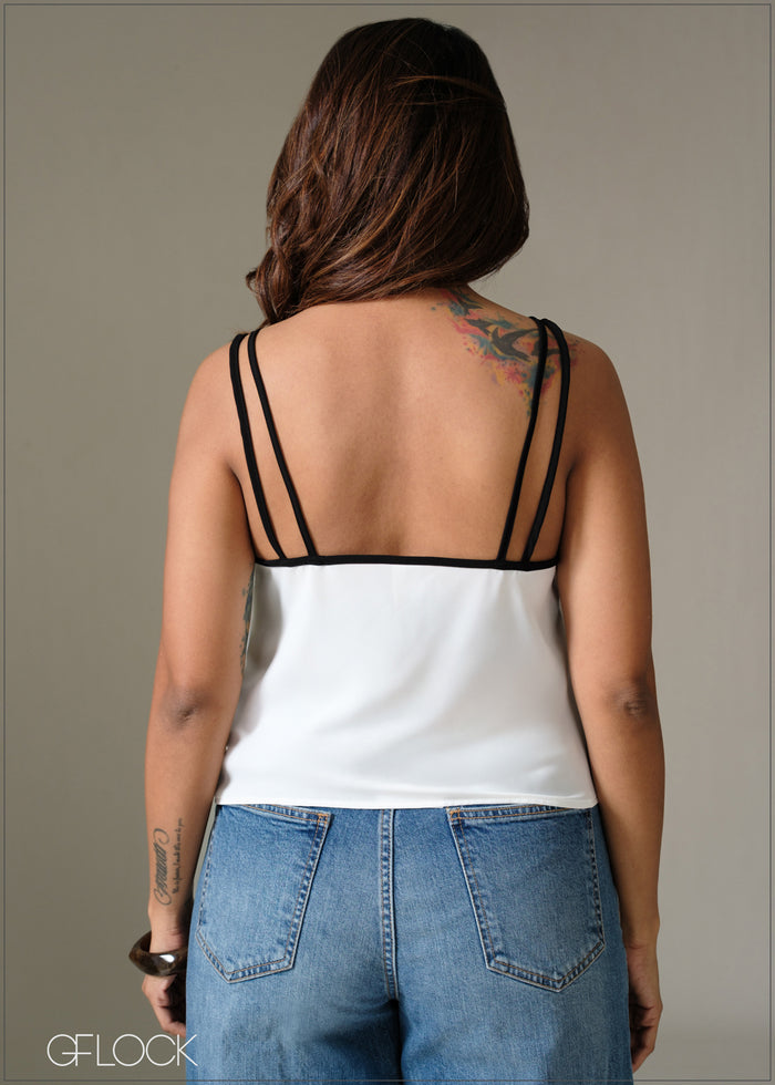 Button Down Cami Top - 281225