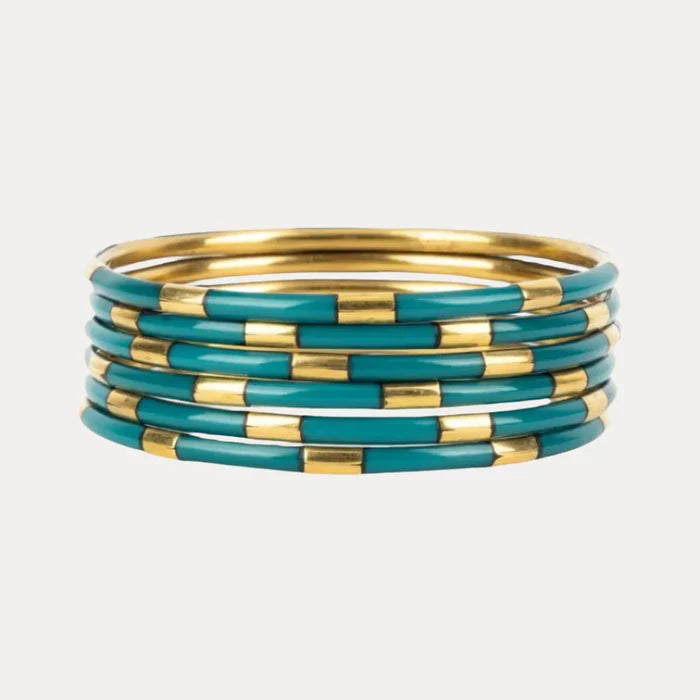 Caribe Veda Bangles - Set of 6