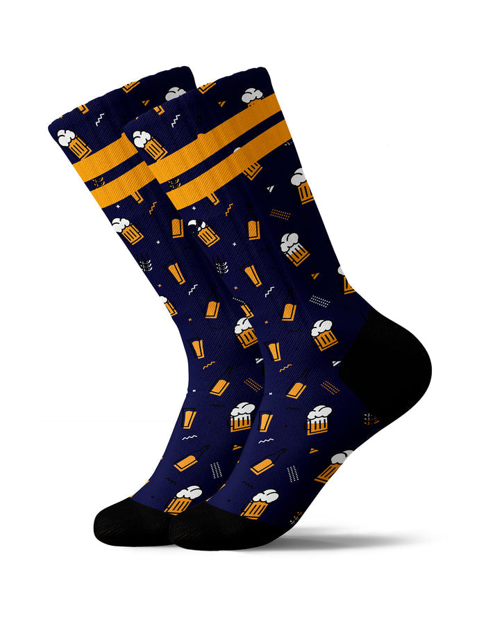 chaussettes sublimées binouse PULLIN