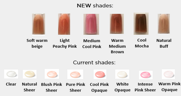 CND Perfect Color Powder | Light Peachy Pink