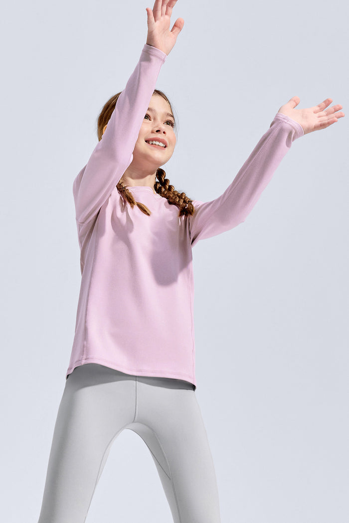 Long Sleeve Sport Tee **Fair Orchid**