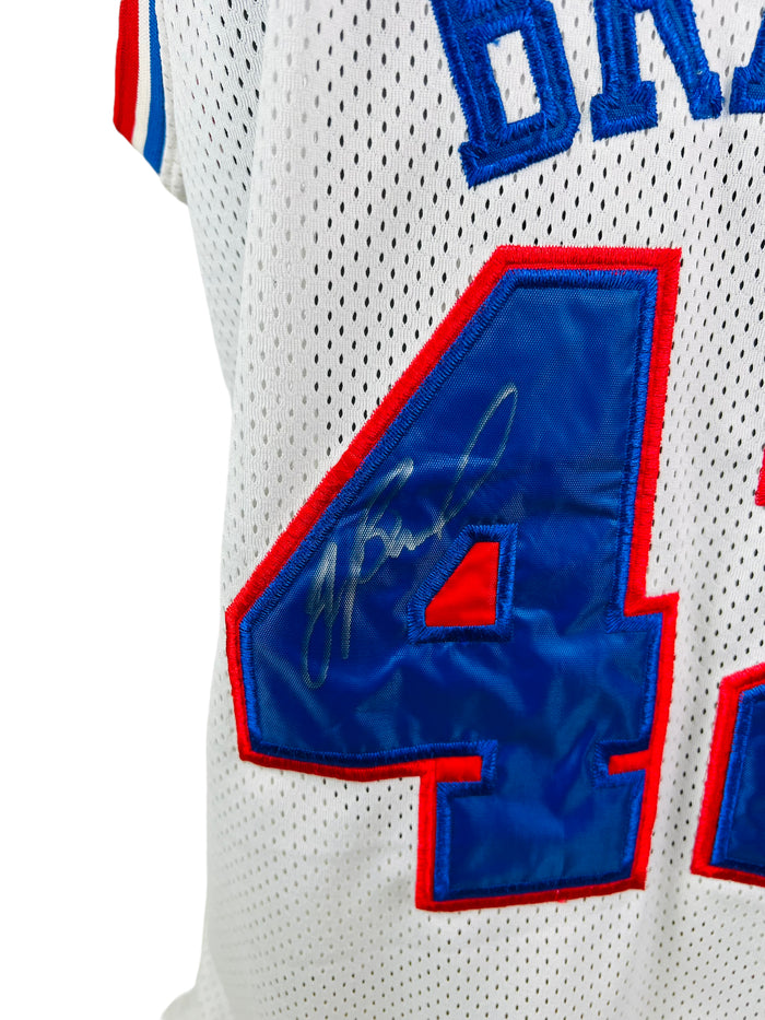 ELTON BRAND PHILADELPHIA SIXERS RETRO SIGNED AUTHENTIC JERSEY ADULT XL