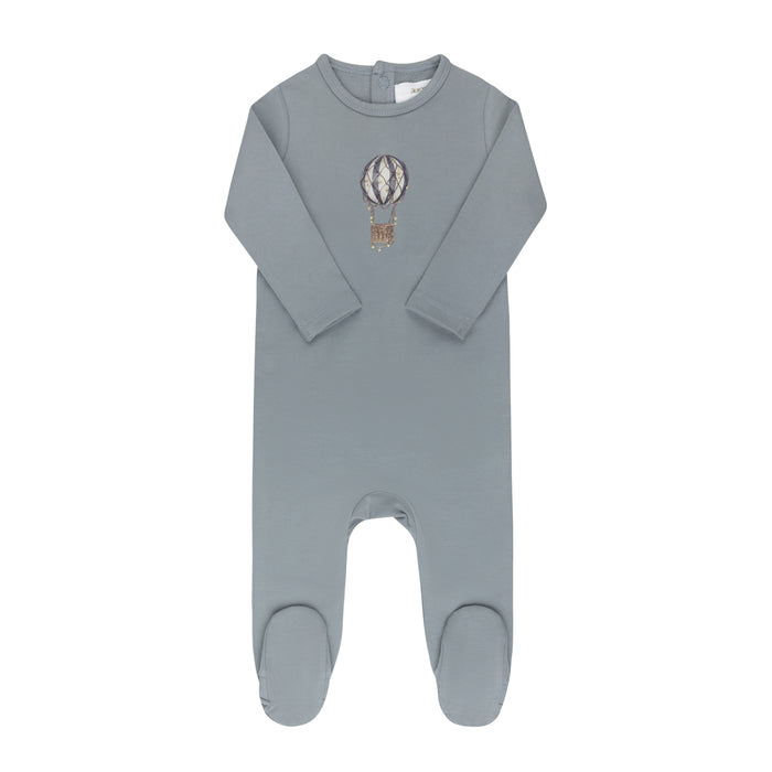 French Terry Hot Air Balloon Collection - Footie
