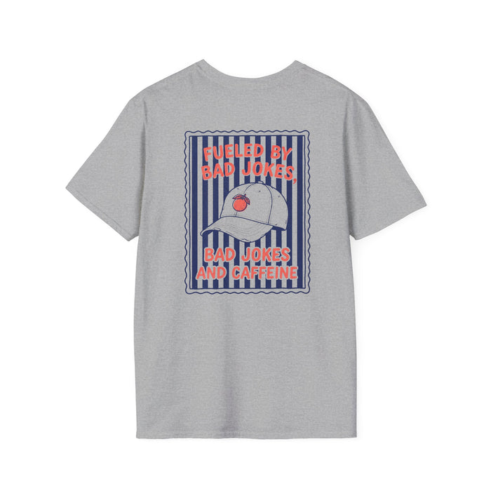 Fueled By Bad Jokes and Caffeine T-Shirt t-shirt product image 4 from Beast and Beauty