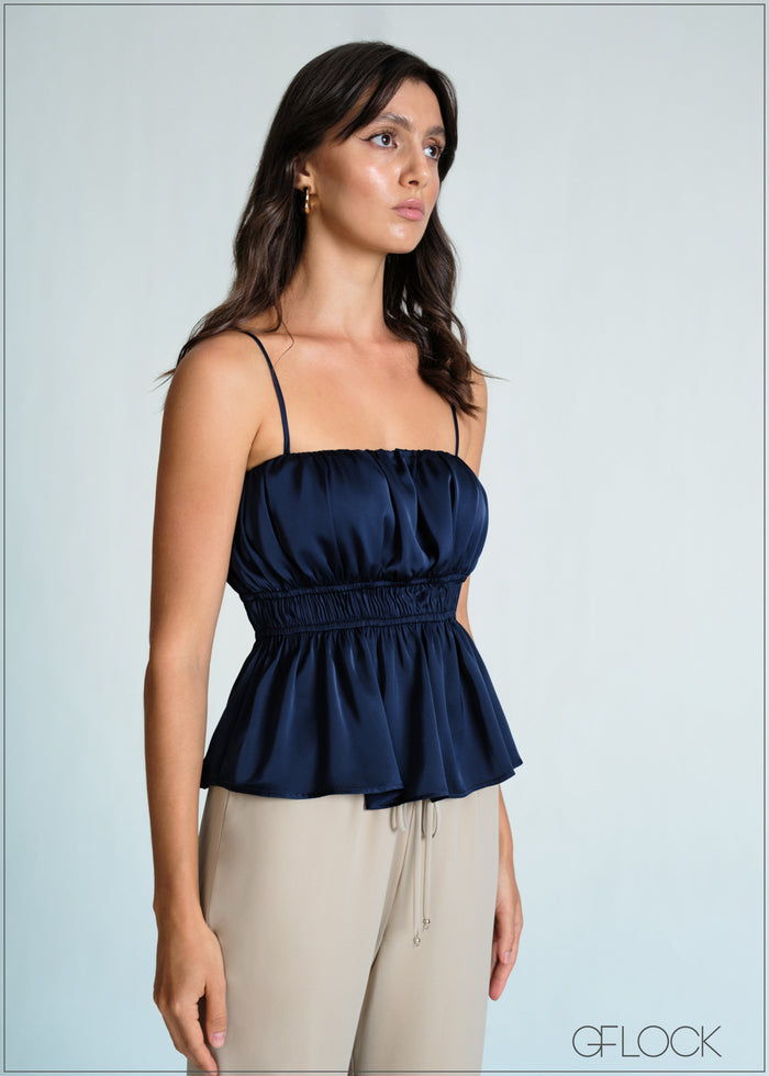 Gathered Front Cami Top - 170726