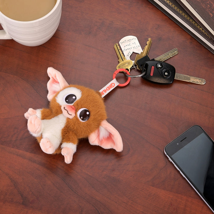 Gremlins Gizmo plush charm featuring a 4-inch soft, detailed Gizmo character from the Gremlins franchise.