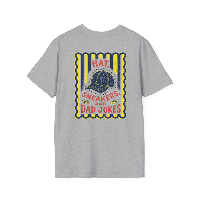 Hat Sneakers And Dad Jokes T-Shirt t-shirt product image 4 from Beast and Beauty