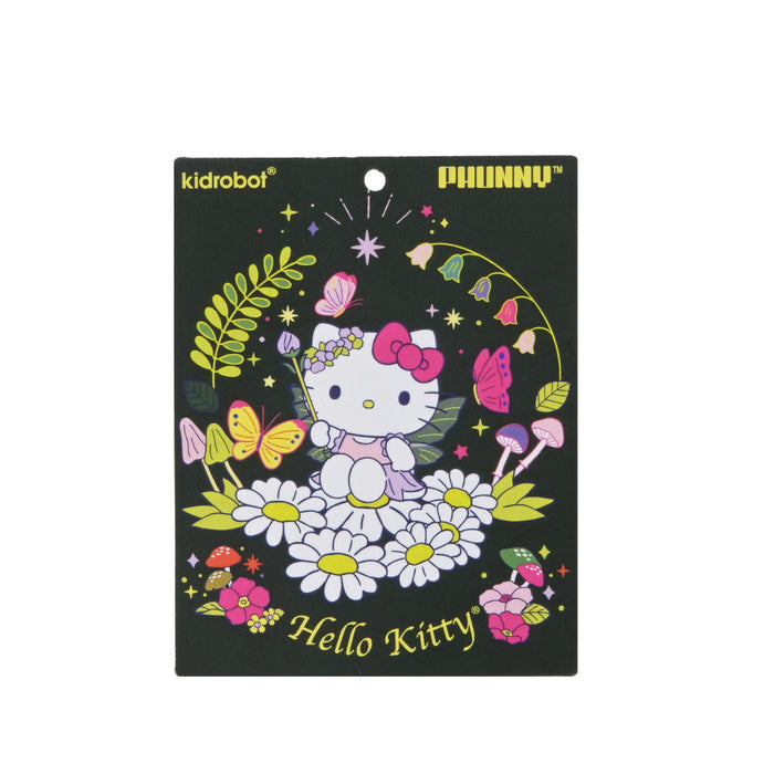 Sanrio Hello Kitty Forest Fairy large plush toy featuring a cute fairy design with pink and green details.