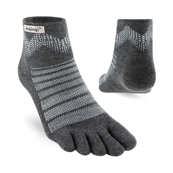 injinji - Performance Outdoor Midweight Merino Wool Mini-Crew
