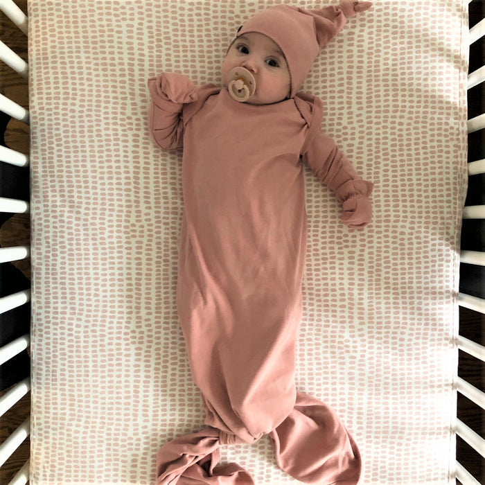 Knot Wearable Blanket, Knot Hat & Mitten Set