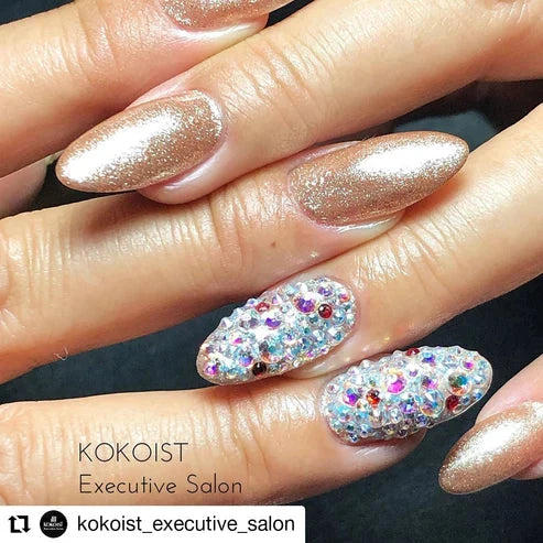 Kokoist Color Gel | E-083 Amber Micro Glitter