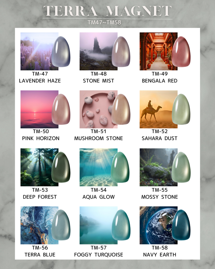 Kokoist Magnetic Gel | Terra Magnet TM-48 Stone Mist