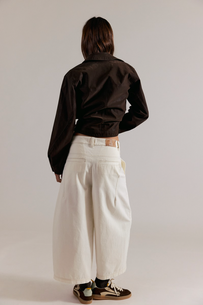 Laydown Chino in Clean Ivory