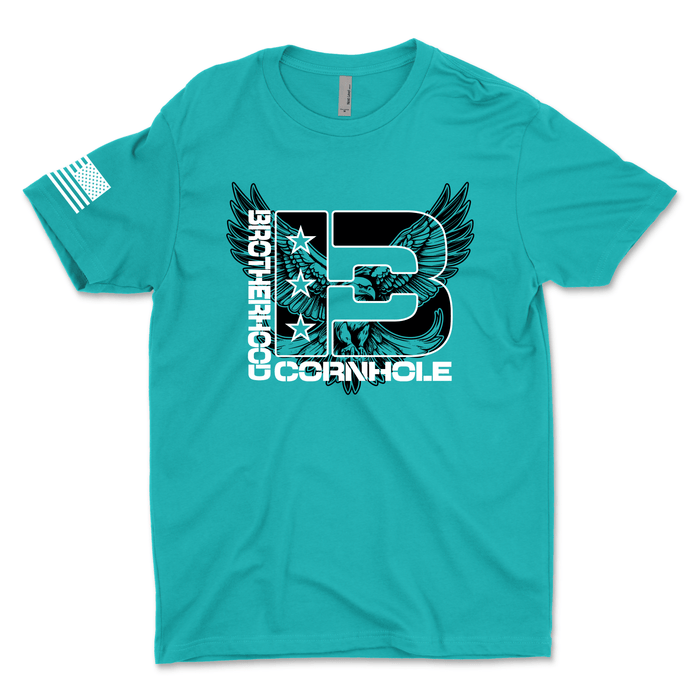 Men's Eagle BC T-Shirt - Brotherhood Cornhole