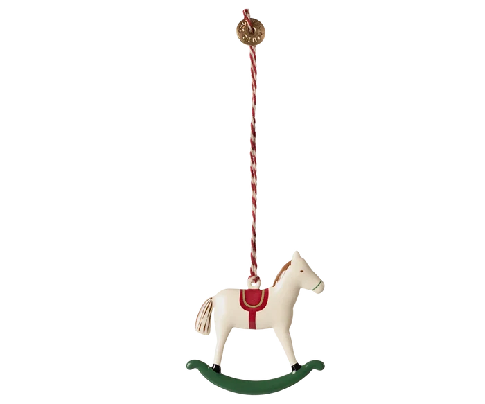 Metal Ornament : Rocking Horse