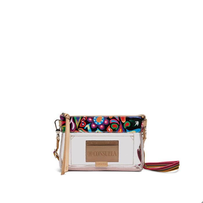Midtown Crossbody, Clear Sophie