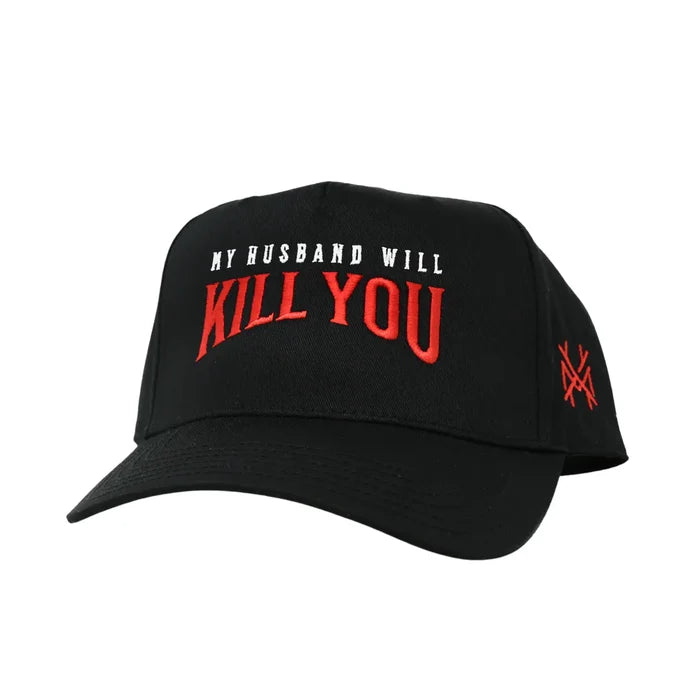 My Husband Will Kill You Funny Trucker Hat