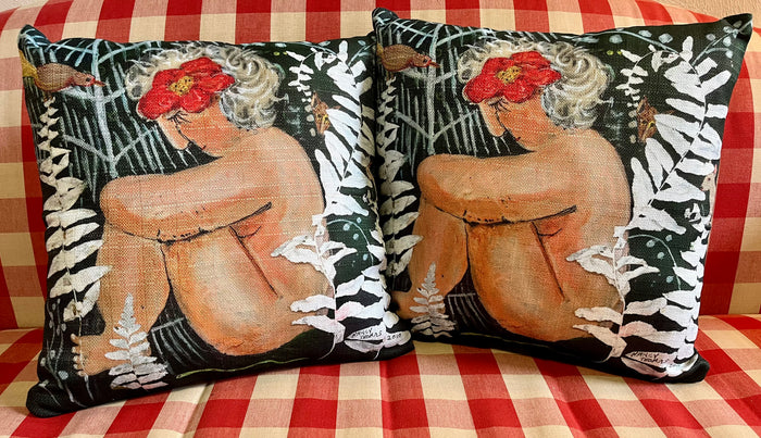 NANCY THOMAS PILLOWS - Babe in Woods