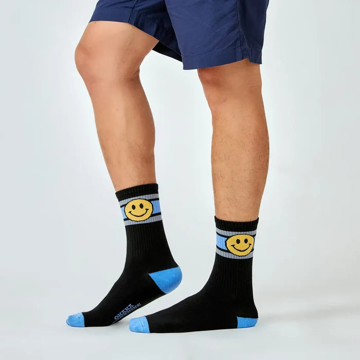 Happy Go Lucky Smiley (Black - S/M)