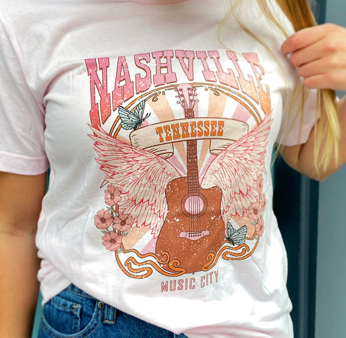 Pink Nashville tee