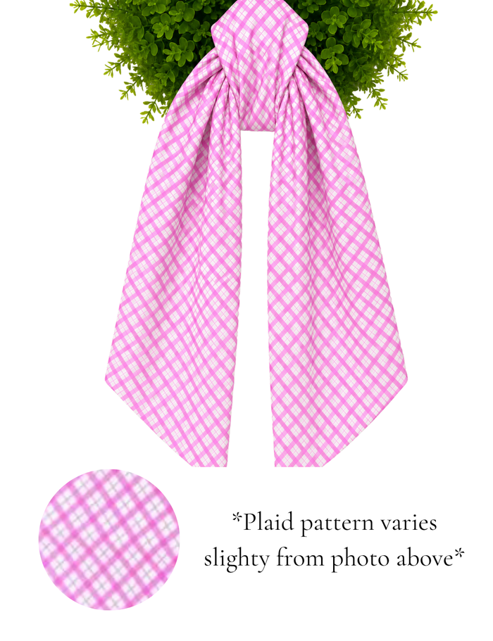 Pink Bias Plaid