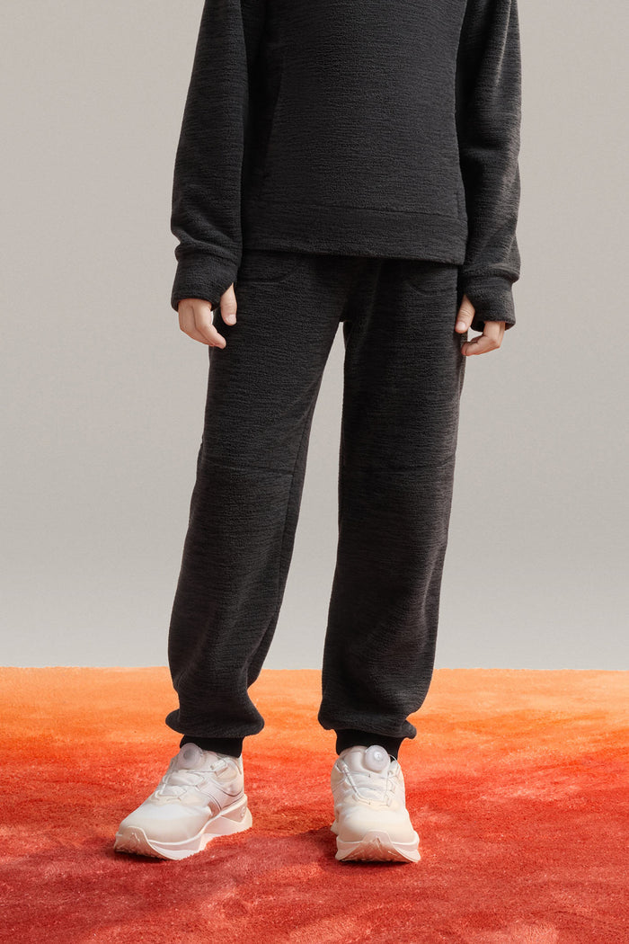 Polar Fleece Pants **Charcoal Black**