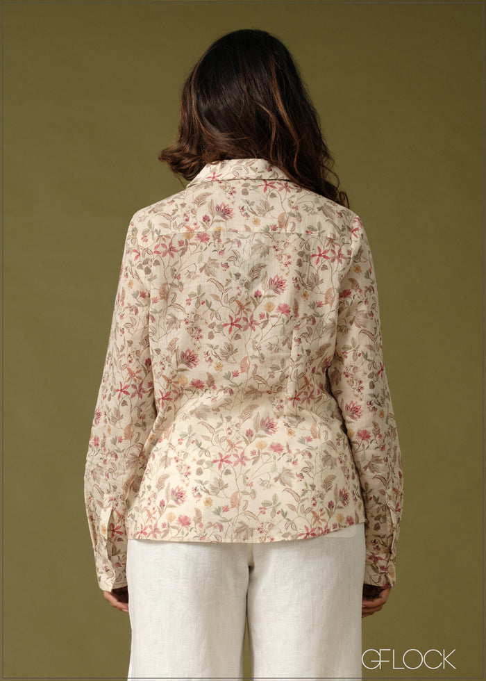 Printed Basic Shirt - 100726