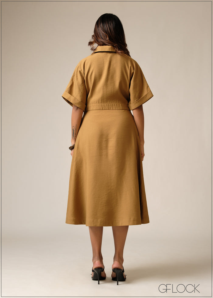 Resort Collar Dress