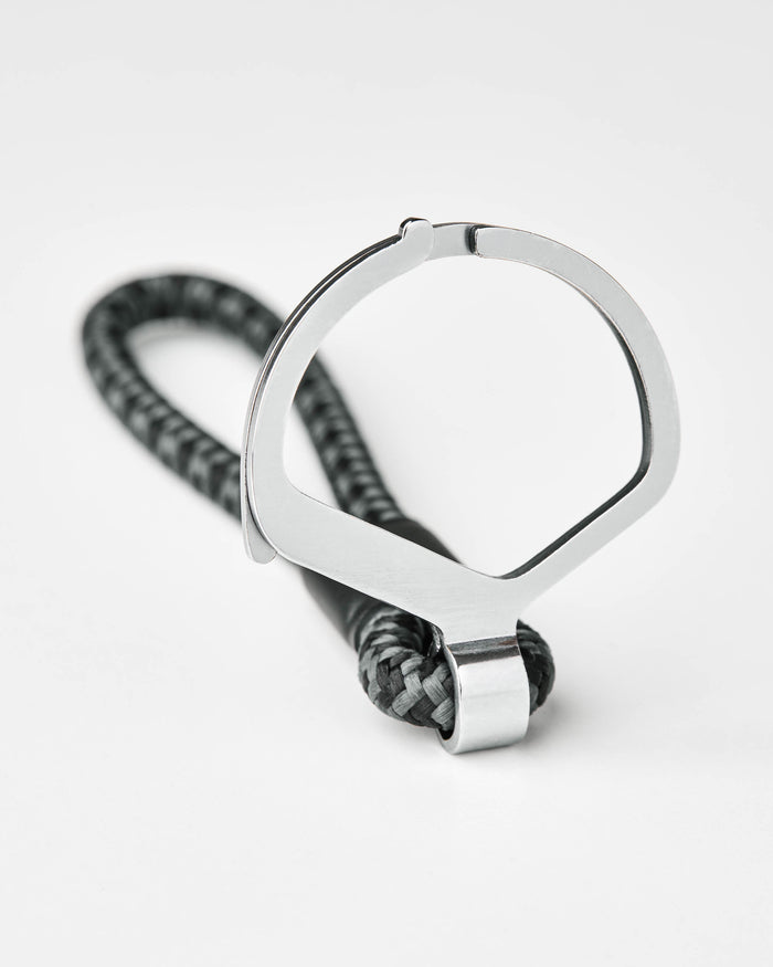 Rope Split Ring - Slate Gray