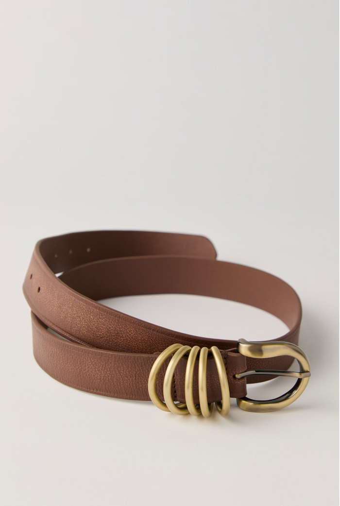 Rori Leather Belt - Cognac