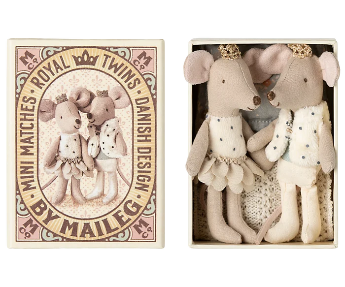 Royal Twins Mice - Little Sister and Brother